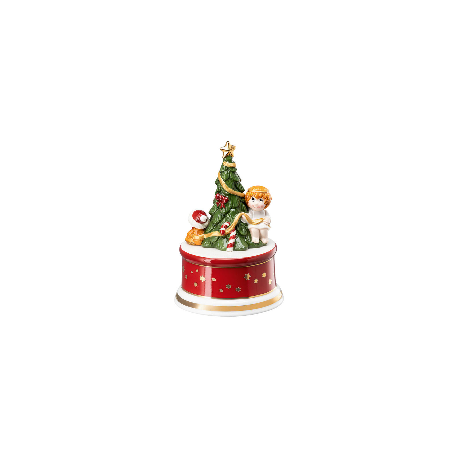 Hutschenreuther Porzellan, Spieluhr Weihnachtslieder klein, Am
